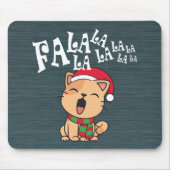 ファラララクリスマスキャットの歌 |マウスパッド マウスパッド (正面)