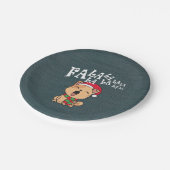 ファラララクリスマスキャットの歌 |紙プレート ペーパープレート (アングル)