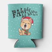 ファラララクリスマスドッグソング |クーラーボックス 缶クーラー (正面)