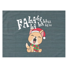 ファラララクリスマスドッグソング |テーブルクロス テーブルクロス