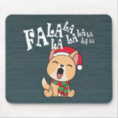 ファラララクリスマスドッグソング |マウスパッド マウスパッド (正面)