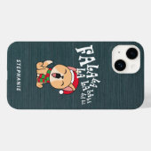 ファラララクリスマスドッグソング |電話ケース Case-Mate iPhoneケース (裏面 (横))