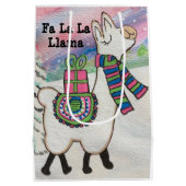 ファラララマカウトクリモダンスマス ミディアムペーパーバッグ (裏面)