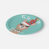 ファラララマクリスマスホリデー紙プレート ペーパープレート (アングル)