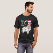 ファラララマシャツラマクリスマスシャツクリスマスLi Tシャツ (正面フル)
