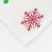 ファラララマホリデーズおもしろいフェスティバルクリスマス フリースブランケット (角)