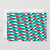 ファラララマホリデーパーティーの招待 招待状 (裏面)