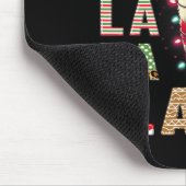 ファラララマラマおもしろいクリスマス動物愛好家 マウスパッド (コーナー)