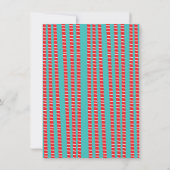 ファラララマ醜いクリスマスセーターパーティー 招待状 (裏面)