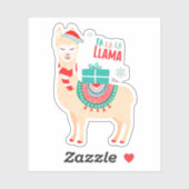 ファラララマ |クリスマス シール (シート)