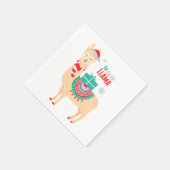 ファラララマ |クリスマス スタンダードカクテルナプキン (角)