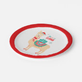 ファラララマ |クリスマス ペーパープレート (アングル)