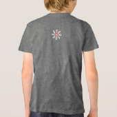 ファラララマ | 居心地の良い暖かい冬ラマクリスマス トライブレンドＴシャツ (裏面)