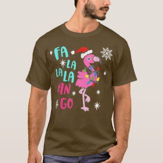 ファラララミンゴフラミンゴクリスマスクリスマスパハ Tシャツ