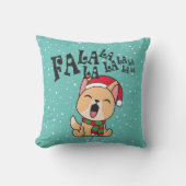 ファララララクリスマスドッグソング装飾用クッション クッション (正面)