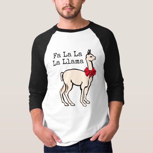 ファララララマクリスマスシャおもしろいツ Tシャツ (正面)