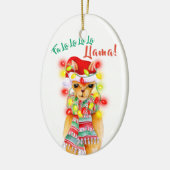 ファラララララマクリスマス セラミックオーナメント (左)