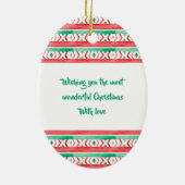 ファラララララマクリスマス セラミックオーナメント (裏面)