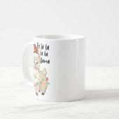 ファラララララマ コーヒーマグカップ (正面左)