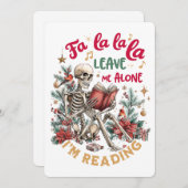 ファララララ 私を一人にして 読書中 シーズンカード (正面/裏面)