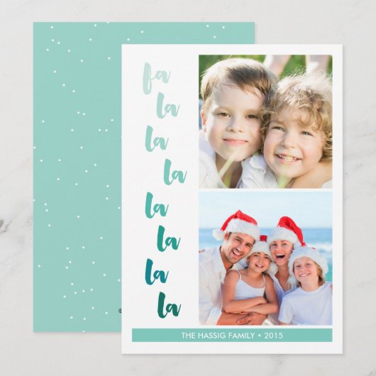 ファラララ オンブレ クリスマス ホリデー (正面/裏面)