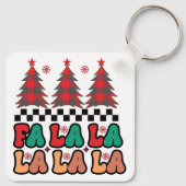 ファララレトログルーヴィクリスマスホリディーズ キーホルダー (裏面)
