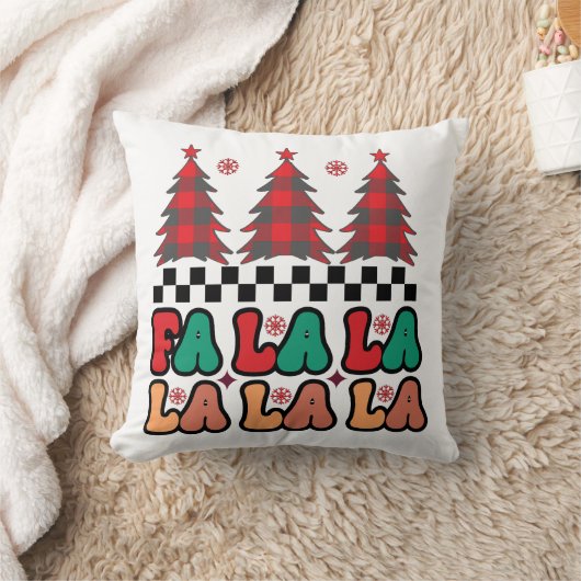 ファララレトログルーヴィクリスマスホリディーズ クッション (ブランケット)