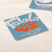 ファララ スクエアペーパーコースター (アングル)