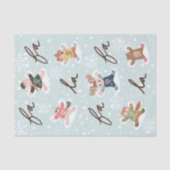 ファララ スノーエンジェル 森の動物たちと楽しむ冬 薄葉紙 (正面)