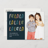 ファララ |パステルカラー |かわいい写真の休日 ポストカード (正面/裏面)