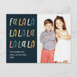 ファララ |パステルカラー |かわいい写真の休日 ポストカード