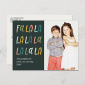 ファララ |パステルカラー |かわいい写真の休日 ポストカード (正面/裏面)