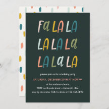 ファララ |パステルカラー |クリスマスパーティー