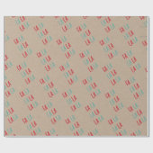 ファララ | モダンKraft ラッピングペーパー (フラット)