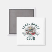 ファラルアーンツソーシャルクラブザクール叔母ラクーン マグネット (正面/裏面)