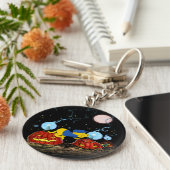 ファラルドと腐ったカボチャのキーチェーン キーホルダー (側面)