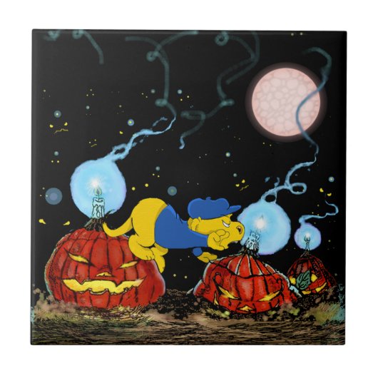 ファラルドと腐ったカボチャ タイル (正面)