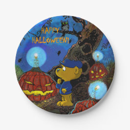 ファラルドと腐ったカボチャ |ハローウィンパーティ ペーパープレート