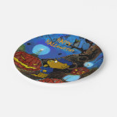 ファラルドと腐ったカボチャ |ハローウィンパーティ ペーパープレート (アングル)