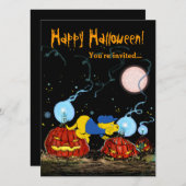 ファラルドと腐ったカボチャ 招待状 (正面/裏面)