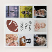 ファラー写真コラージュ白 ジグソーパズル (横)