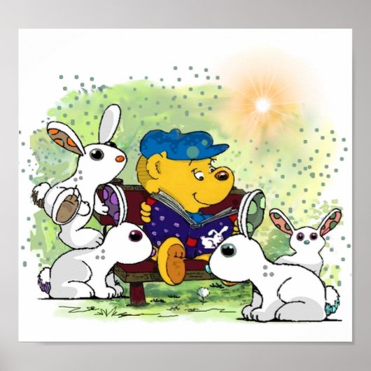 ファラ読ドがBunniezポスターに ポスター (正面)