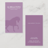 ファリアの名刺、馬トレーナーの名刺 名刺 (正面/裏面)