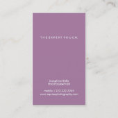 ファリアの名刺、馬トレーナーの名刺 名刺 (裏面)