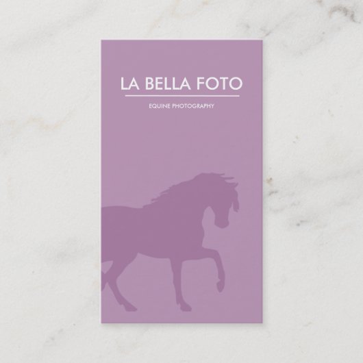 ファリアの名刺、馬トレーナーの名刺 名刺 (正面)