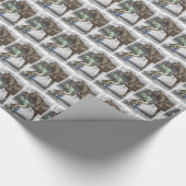 ファリアブラックスミスのシューイング馬 ラッピングペーパー (角)