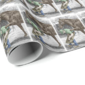 ファリアブラックスミスのシューイング馬 ラッピングペーパー (ロールコーナー)