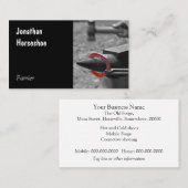 ファリアーホットホースシュー名刺 名刺 (正面/裏面)