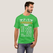 ファリアー時給ファリアーおもしろいホース Tシャツ (正面フル)