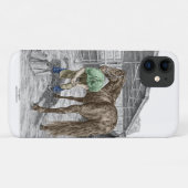 ファリア鍛冶屋トリミングホースホフ Case-Mate iPhoneケース (裏面(横))
